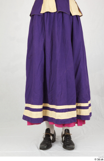  Photos Woman in Historical Dress 92 18th century historical clothing lower body purple skirt 0001.jpg